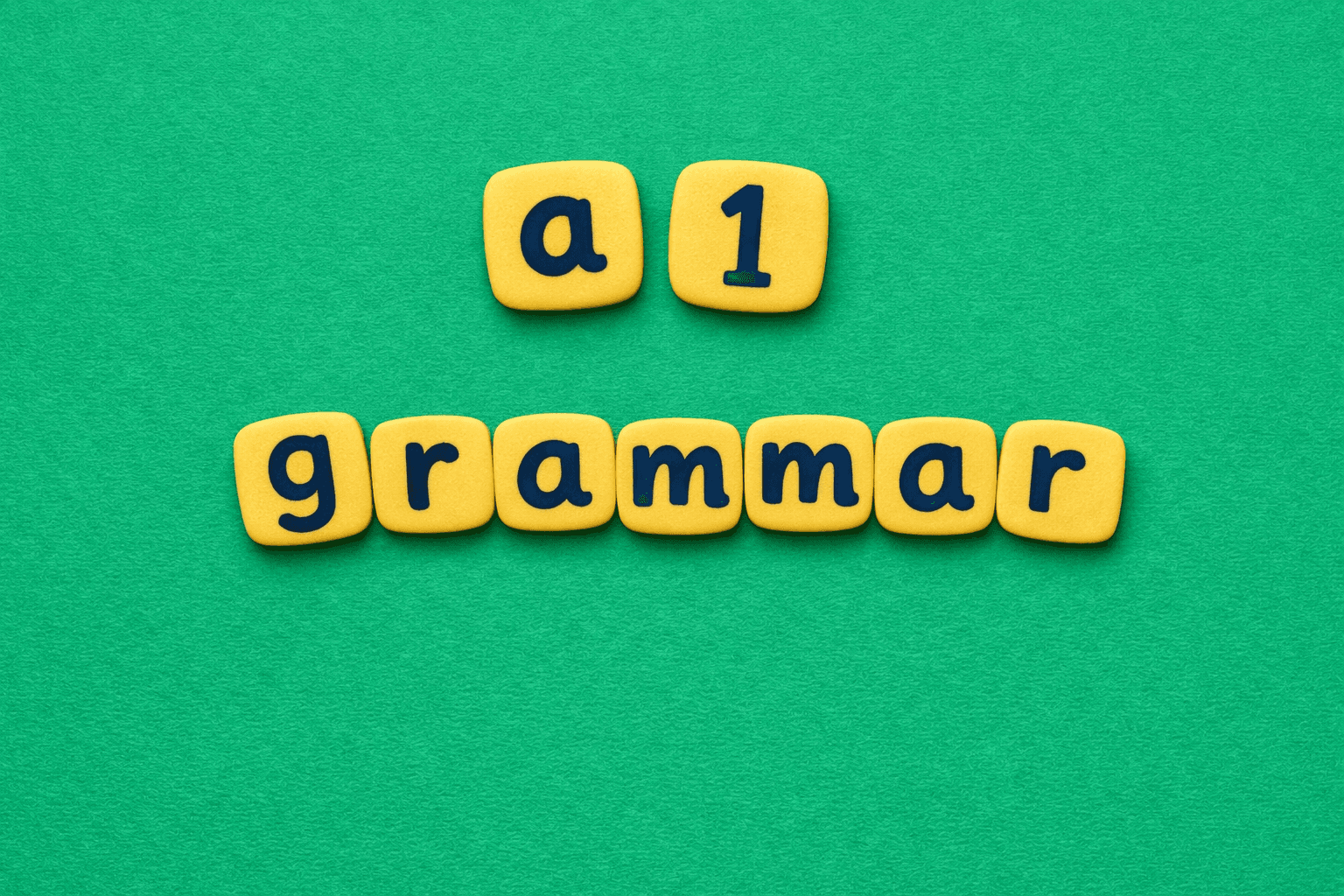 A1 Beginner grammar topics