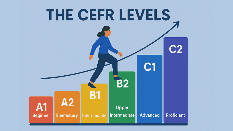 Cover image for Decoding the English Puzzle: What's the Real Difference between A1, A2, B1, B2, C1, and C2?